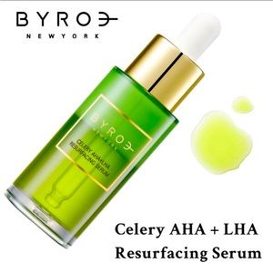 Byroe Celery AHA + LHA Resurfacing Serum • FS NIB Saks 5th Ave New